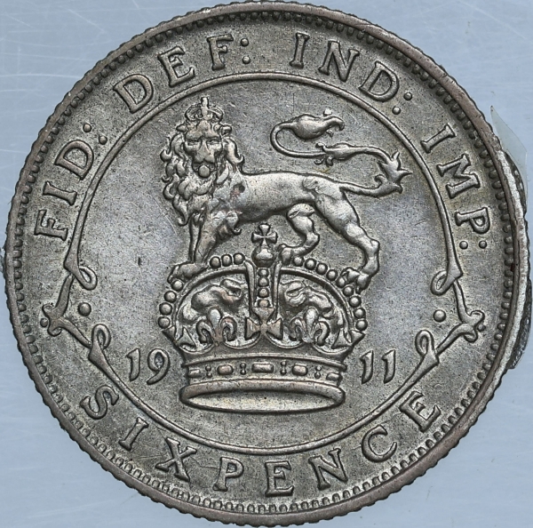 Joias . Moeda da Inglaterra - 1/2 crown - 1826 - Prata (.925) - foto 4