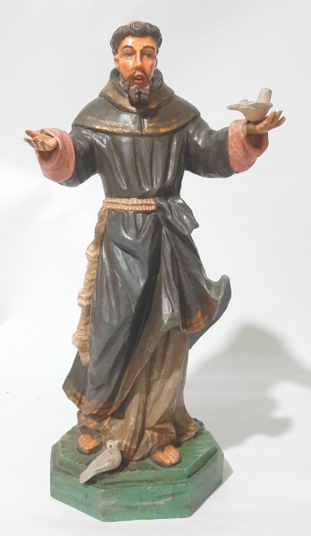 Joias . ARTE SACRA IMAGEM REPRESENTANDO SÃO JOSE COM MENINO JES foto 8