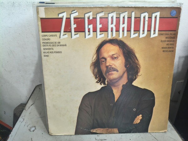 Joias . LP Zé Geraldo - 1981. Capa e disco VG+, sem encarte