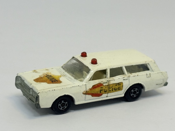 ミニカー MATCHBOX 1970 Superfast MERCURY POLICE MATCHBOX - SUPERFAST - MERCURY POLICE CAR - Nº 55 - MADE IN