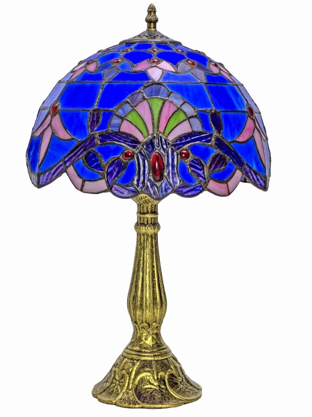 Joias . Luminária de Mesa, de Rara Beleza, nos estilos Tiffany e Art Nouveau, para uma ...