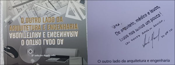 Joias . "O OUTRO LADO DA ARQUITETURA E ENGENHARIA", de RENATO MENESCAL. 2ª ...
