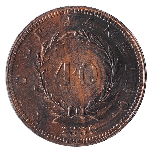 Joias . Brasil, Réplica - 960 Réis, 1809R. Prata. FC. 26.82g; 4 foto 3