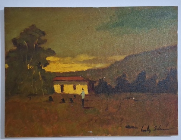 Carlos Silvério - OST - Casinha do Interior (2006) - med.30cm x 40cm sem moldura.