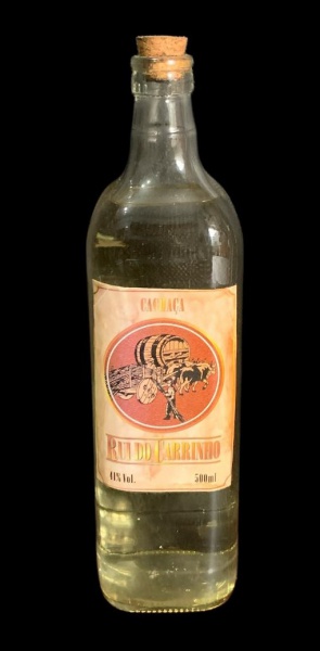 Cachaça especial Rui do Carrinho 500ml - Não garantimos a salubridade do conteúdo.