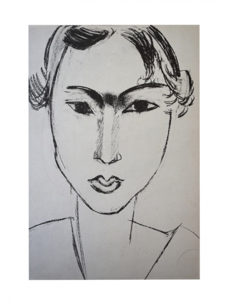 Joias . Matisse - Poster formado por uma Prancha (papel) vintage centralizada de forma ...