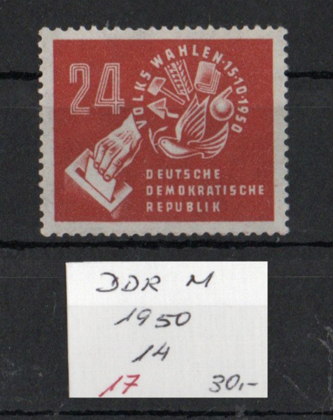 Arte . L31 - 11 / ALEMANHA - D.D.R. - 1951 -  YVERT  BL  2/3 M foto 6