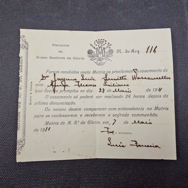 Joias . Brasil II Império, documento de venda de direitos autor foto 8