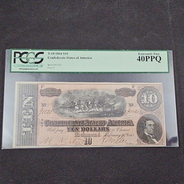 Joias . Cedula de 20 dólares, graduada, 1872 (CMA 29) Capa do n foto 1