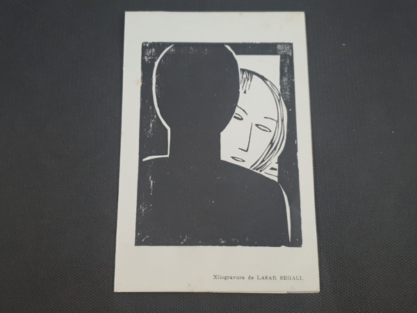 Joias . Di Cavalcanti, serigrafia, "Mulher com gato" 65 foto 1