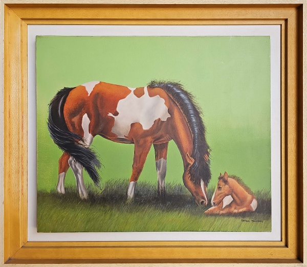 Arte . Oscar Pereira da Silva, OST, "Odalisca",  85x54 foto 2
