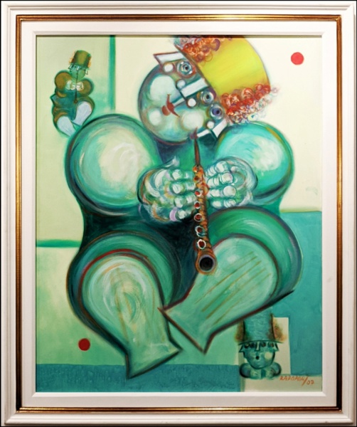 Arte . Oscar Pereira da Silva, OST, "Odalisca",  85x54 foto 4