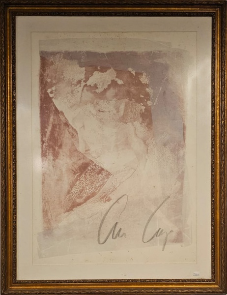 Joias . Di Cavalcanti, serigrafia, "Mulher com gato" 65 foto 4