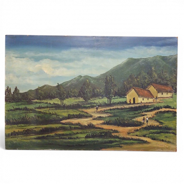 Arte . Holmes Neves,  OSE,  Barcos, 105x77cm. Ass. Datado 1964 foto 2