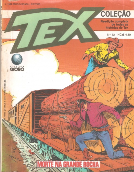 Joias . Tex Coleção nº 032 - Morte na grande rocha - Gibi - Exemplar em bom estado de ...
