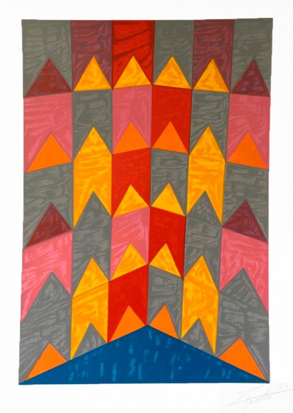 Joias . TAVARES CALLO - Serigrafia, Medidas 50x70 cm A.I.C.D - foto 2