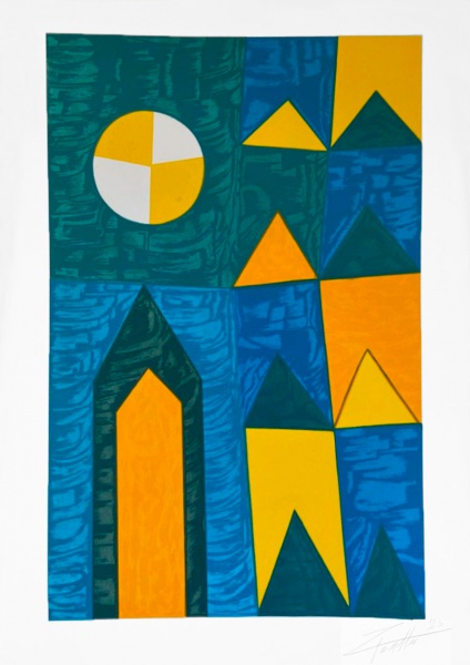 Joias . TAVARES CALLO - Serigrafia, Medidas 50x70 cm A.I.C.D - foto 3