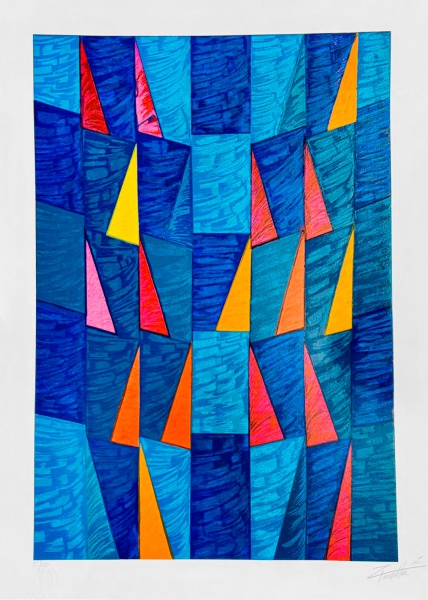 Joias . TAVARES CALLO - Serigrafia, Medidas 50x70 cm A.I.C.D - foto 6