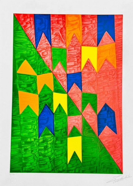 Joias . TAVARES CALLO - Serigrafia, Medidas 50x70 cm A.I.C.D - foto 7