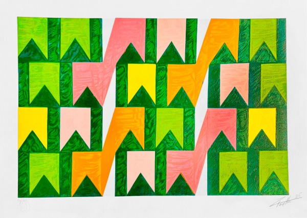 Joias . TAVARES CALLO - Serigrafia, Medidas 50x70 cm A.I.C.D - foto 8