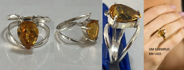 Joias . COLAR EM PRATA 950 COM ZIRCONIA ROSA - BÉLISSIMO COLAR foto 6
