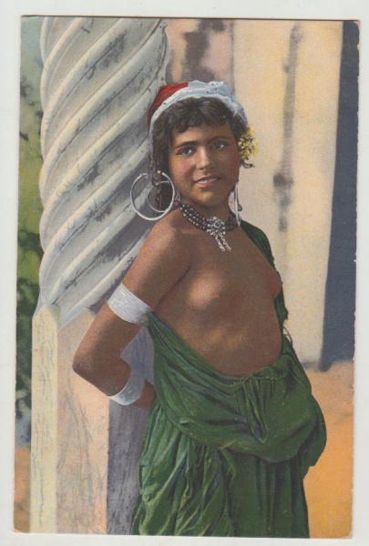 Joias . MARROCOS ÈTNICO NUDEZ CARTÃO POSTAL INÍCIO SECULO XX