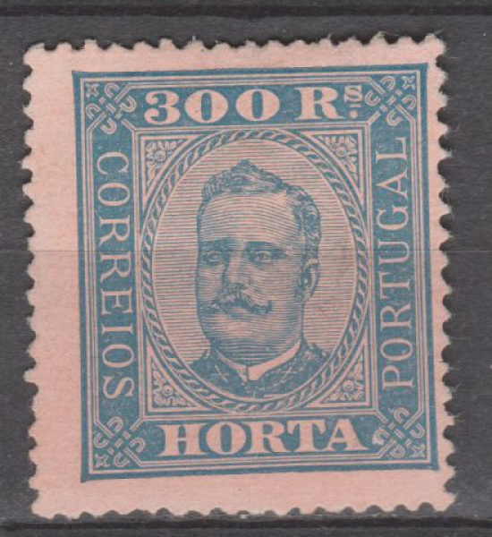 Joias . PORTUGAL COLÔNIAS - HORTA - SELO NOVO SEM GOMA