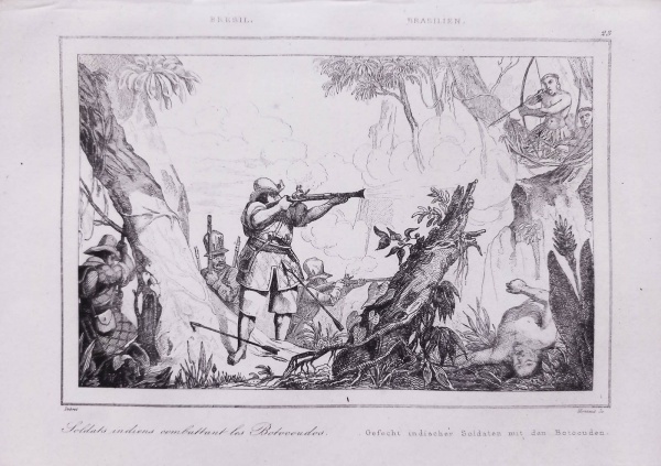 Arte . BRASIL - Gravura Original de Theodore de Bry intitulada foto 3