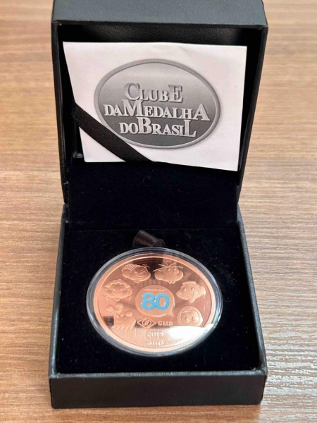 Joias . Brasil - 5 Reais de 2016 - PRATA 925, 27 Gr, 40 mm. ( J foto 4
