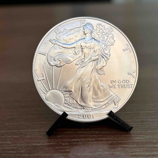 Joias . Estados Unidos - 1 Dólar de 2015, Prata 999, 31,1gr 40, foto 2