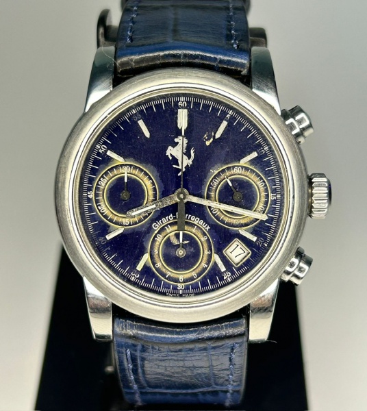 Relogios . Girard Perregaux Ferrari - Relógio suíço de pulso cronógrafo automático com ...