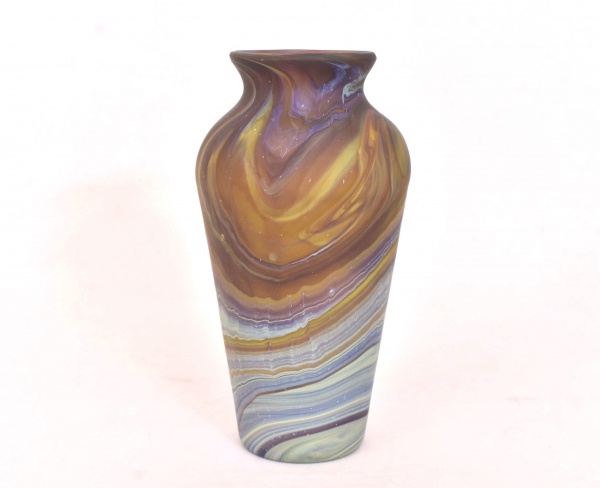 Joias . ÉMILE GALLÉ - Maravilhoso vaso bojudo confeccionado no foto 1