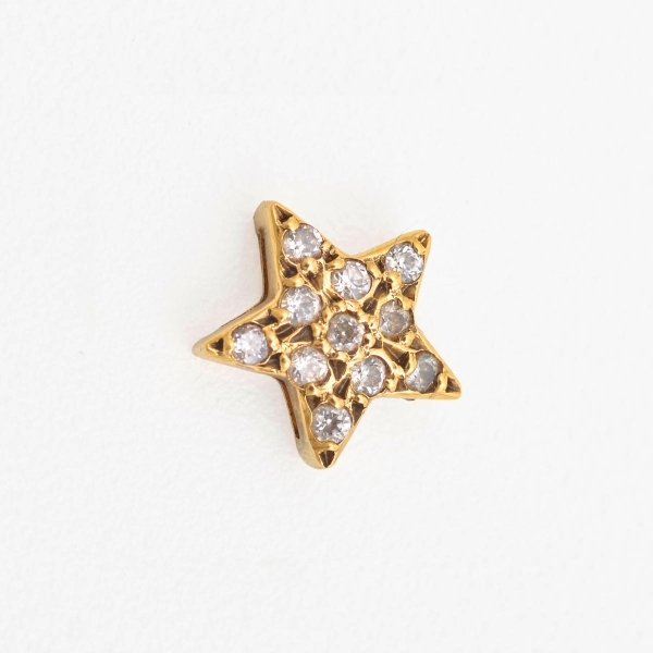 Joias . #2497 Brincos Argolas H. STERN em Ouro Amarelo 18K com foto 8