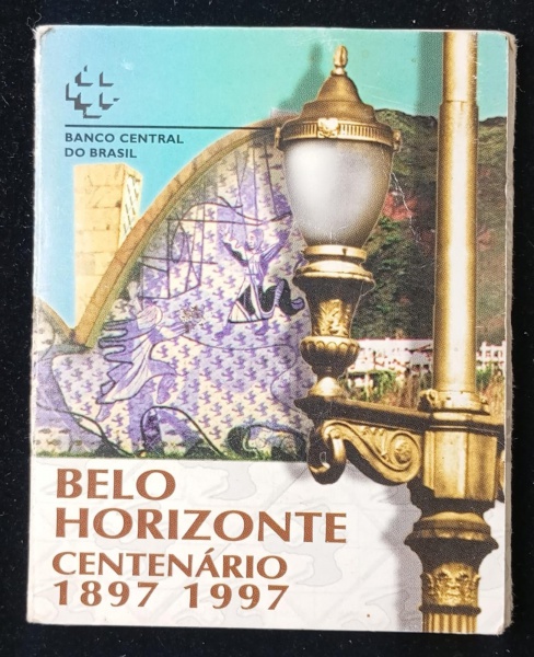 Arte . Brasil 1997 - Moeda de prata comemorativa de 3 Reais, B foto 1