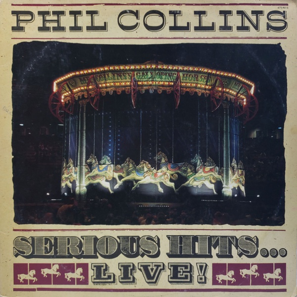 Joias . Disco de vinil duplo: Phil Collins - Serious HitsLive. Produto original. ...