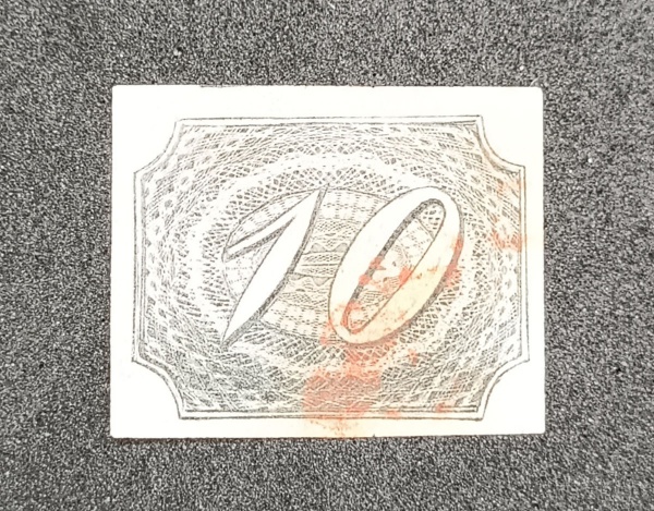 Joias . BRASIL 1 1843 - IMPÉRIO OLHO DE BOI Nº1 - PEÇA MAGNIFIC foto 3