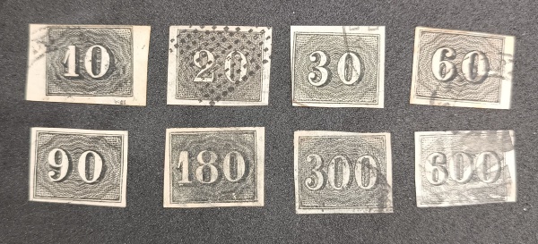 Joias . BRASIL 1 1843 - IMPÉRIO OLHO DE BOI Nº1 - PEÇA MAGNIFIC foto 6