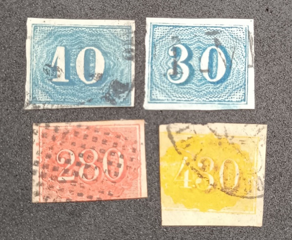 Joias . BRASIL 1 1843 - IMPÉRIO OLHO DE BOI Nº1 - PEÇA MAGNIFIC foto 8