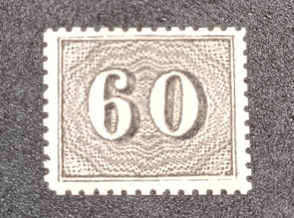 Joias . BRASIL  14 IMPERIO 1850 - LINDA PEÇA COM 60 RÉIS SOBRE foto 1