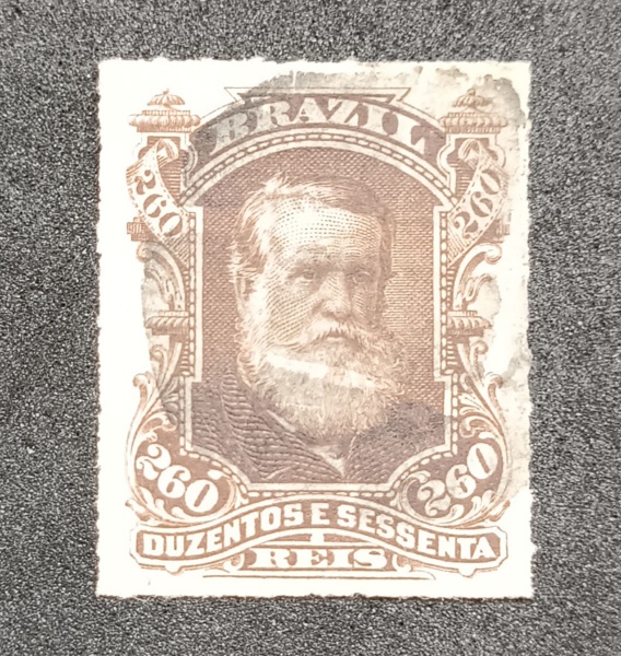 Joias . BRASIL  14 IMPERIO 1850 - LINDA PEÇA COM 60 RÉIS SOBRE foto 3