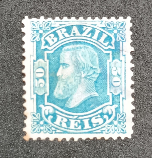 Joias . BRASIL  14 IMPERIO 1850 - LINDA PEÇA COM 60 RÉIS SOBRE foto 4