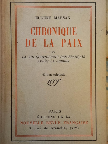 Arte . La Revolution Française - bom exemplar, sinal de acidif foto 8