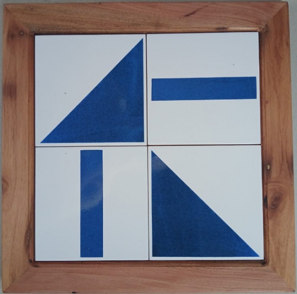 Arte . Carlos Anesi, Cavalo Marrom - óleo sobre tela - med. 80 foto 1
