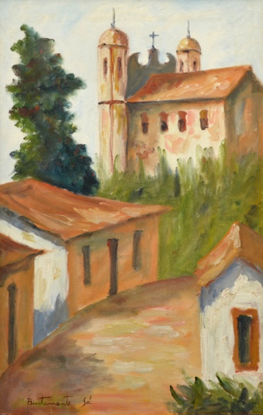 Arte . Carlos Anesi, Cavalo Marrom - óleo sobre tela - med. 80 foto 6