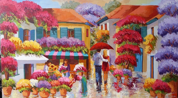 Arte . Carlos Anesi, Cavalo Marrom - óleo sobre tela - med. 80 foto 7