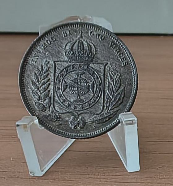 Joias . BRASIL - 200 REIS 1855 - Nº 573