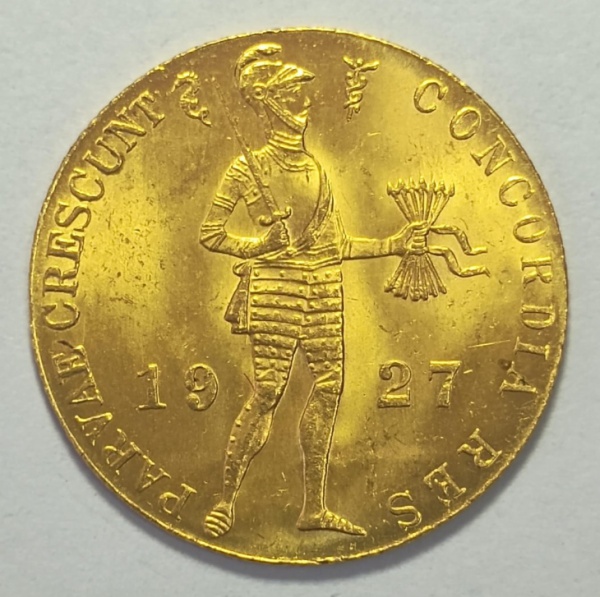 Joias . HOLANDA DUCAT 1927 3.51 Gr