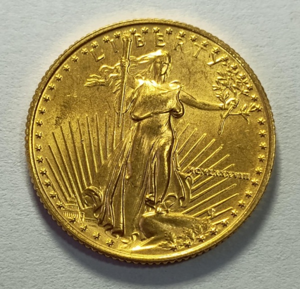 Joias . ESTADOS UNIDOS 10 DOLLARES 1988 7,65 Gr
