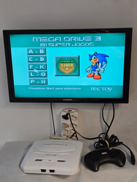 Joias . Console Tectoy Sega Master System, original na caixa, e foto 8