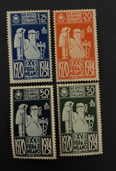 Joias . Colônias Italianas (1934) - Futebol, Série completa nov foto 4